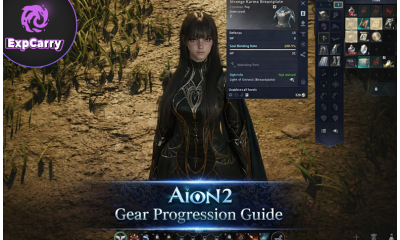 AION 2 Gear Progression & Endgame: Gear Score, Transfer and PvP Gear