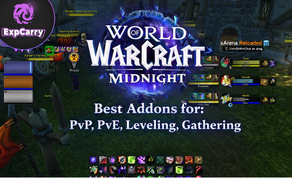 Best Addons for WoW Midnight: PvP, PvE, Leveling, Gathering