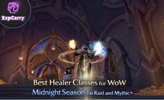 Best Healer Classes for WoW Midnight Season 1 in Raid and Mythic+