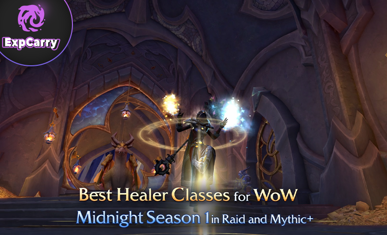 Beste Heiler-Klassen fuer WoW Midnight Saison 1 in Raid und Mythic+