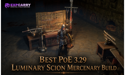 Best PoE 3.29 Luminary Scion Mercenary Build