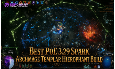 Best PoE 3.29 Spark Archmage Templar Hierophant Build