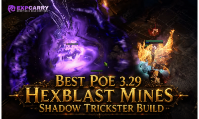 Best PoE 3.29 Hexblast Mines Shadow Trickster Build