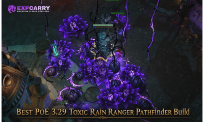 Best PoE 3.29 Toxic Rain Ranger Pathfinder Build