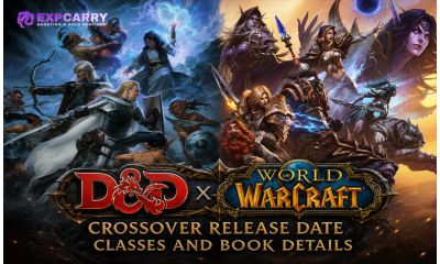 D&D World of Warcraft Crossover Release Date Classes and Book Details