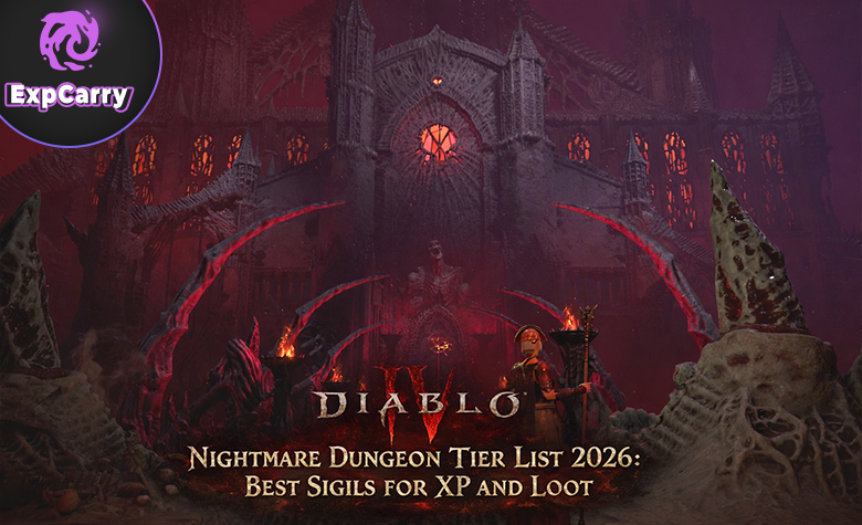 Diablo 4 Nightmare Dungeon Tier List 2026: Best Sigils for XP and Loot Diablo 4 Nightmare Dungeon Tier List 2026: Best Sigils for XP and Loot