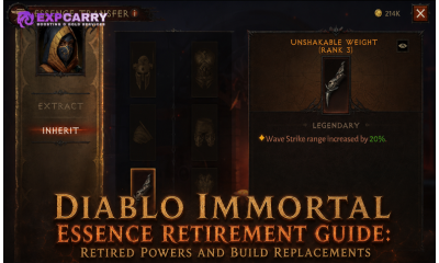 Diablo Immortal Essence Retirement Guide: Retired Powers and Build Replacements