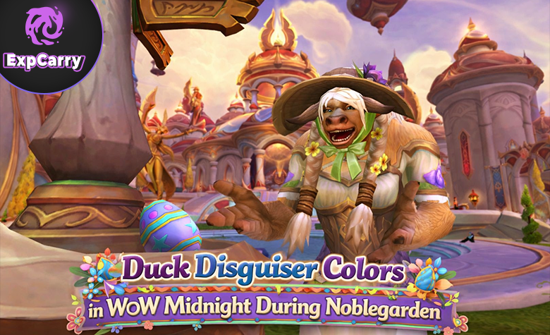 Duck Disguiser Colors in WoW Midnight During Noblegarden