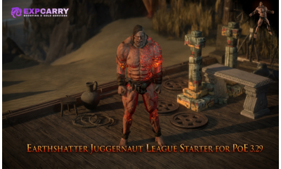 Earthshatter Juggernaut League Starter for PoE 3.29