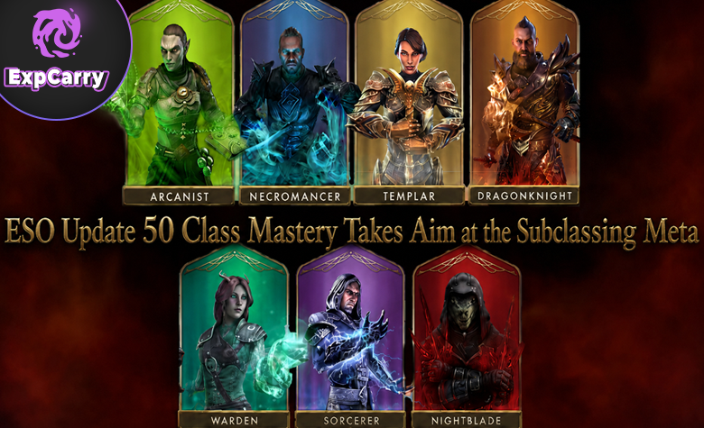 ESO Update 50 Class Mastery zielt auf die Subclassing-Meta