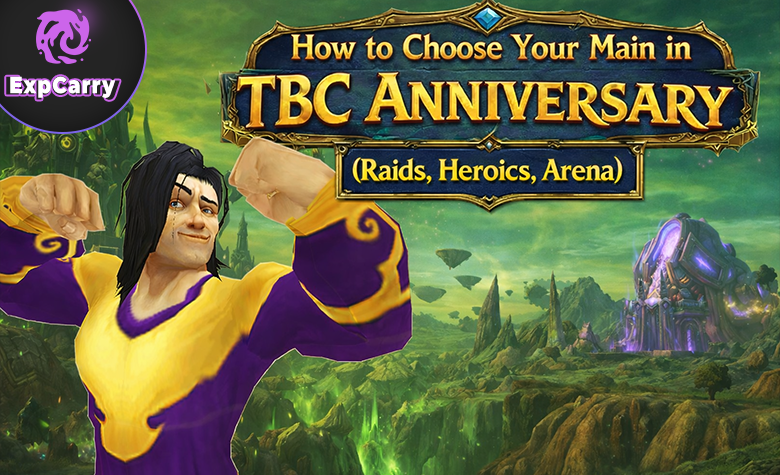 Wie du deinen Hauptcharakter in TBC Anniversary (Raids, Heroics, Arena) auswählst Wie du deinen Hauptcharakter in TBC Anniversary (Raids, Heroics, Arena) auswählst