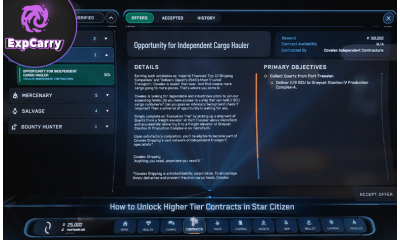 Star Citizen Higher-Tier Contracts Guide 2026: Reputation & Hauling Ranks