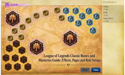 League of Legends Classic Runen- und Meisterschaften-Guide: Effekte, Runenseiten und Rollen-Setups