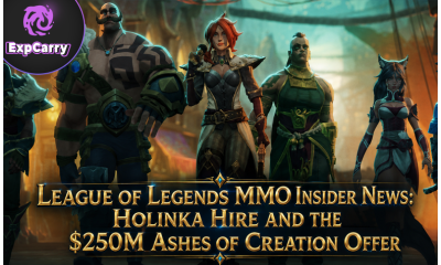 League of Legends MMO Insider News: Holinka Hire and the $250M Ashes of Creation Offer