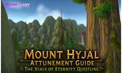 Mount Hyjal Attunement Guide The Vials of Eternity Questline