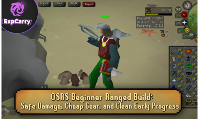 OSRS Beginner Ranged Build: Safe Damage, Cheap Gear, and Clean Early Progress