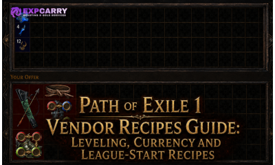 Path of Exile 1 Vendor Recipes Guide: Leveling, Currency and League-Start Recipes