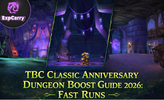 TBC Classic Anniversary Dungeon Boost Guide 2026: Fast Runs