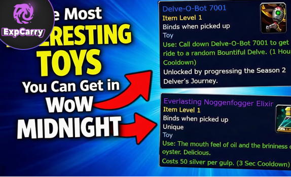 The Most Interesting Toys You Can Get in WoW Midnight