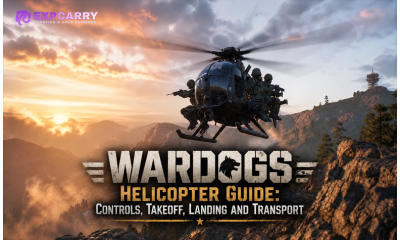 WARDOGS Helicopter Guide: Controls, Takeoff, Landing and Transport