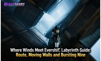 Where Winds Meet Evershift Labyrinth Guide: Route, Moving Walls and Bursting Nine