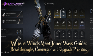 Where Winds Meet Inner Ways Guide: Breakthroughs, Conversion and Upgrade Priorities