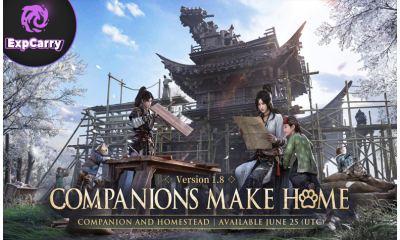 Where Winds Meet Version 1.8 Companions Make Home Adds Homestead and Pets