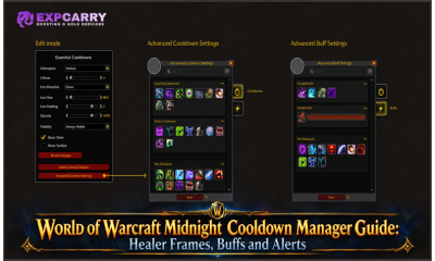 World of Warcraft Midnight Cooldown Manager Guide: Healer Frames, Buffs and Alerts