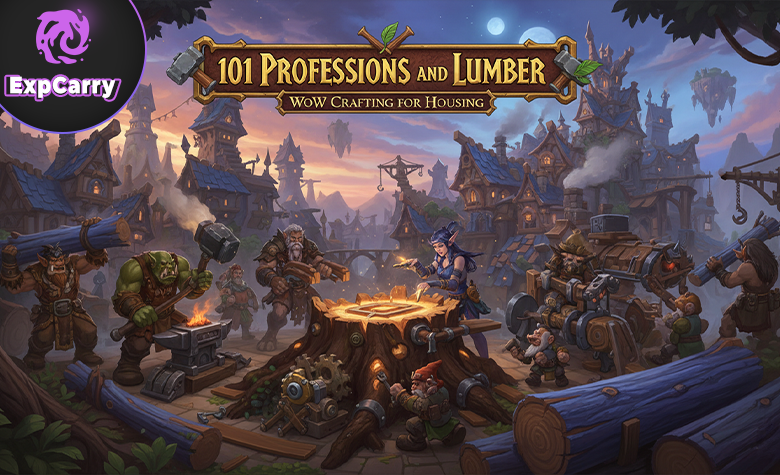 WoW Crafting for Housing 101: Professions and Lumber