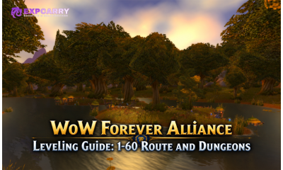 WoW Forever Alliance Leveling Guide: 1-60 Route and Dungeons