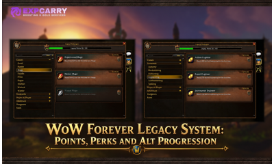WoW Forever Legacy System: Points, Perks and Alt Progression