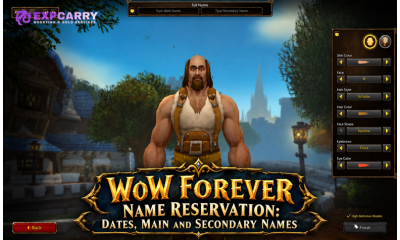 WoW Forever Name Reservation: Dates, Main and Secondary Names