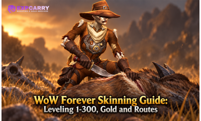 WoW Forever Kürschnerei Guide: Leveling 1-300, Gold und Routen
