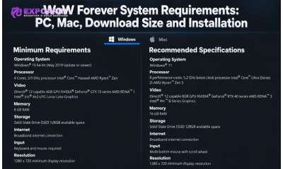 WoW Forever Systemanforderungen: PC, Mac, Downloadgröße und Installation