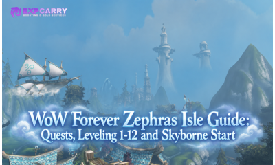 WoW Forever Zephras Isle Guide: Quests, Leveling 1-12 and Skyborne Start