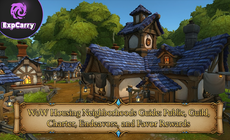 WoW Housing Neighborhoods Guide: Public, Guild, Charter, Endeavors, and Favor Rewards