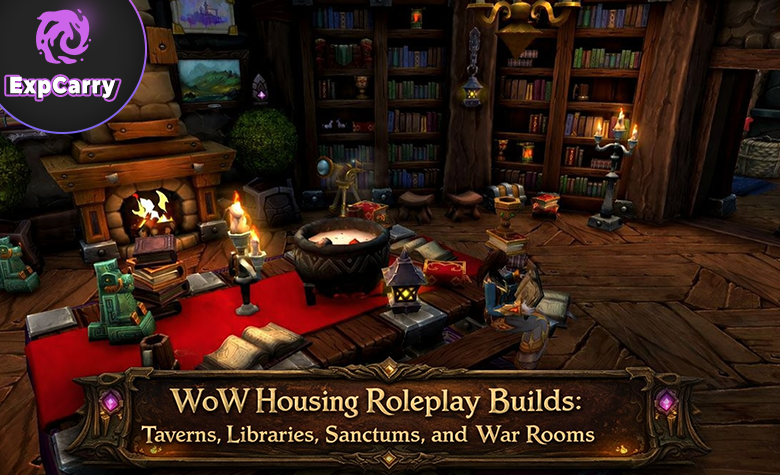 WoW Housing Roleplay Builds: Taverns, Libraries, Sanctums, and War Rooms