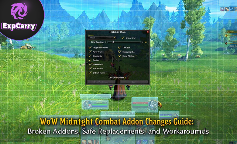 Leitfaden zu den Änderungen an den WoW Midnight Combat Addons: Defekte Addons, sichere Alternativen und Workarounds Leitfaden zu den Änderungen an den WoW Midnight Combat Addons: Defekte Addons, sichere Alternativen und Workarounds