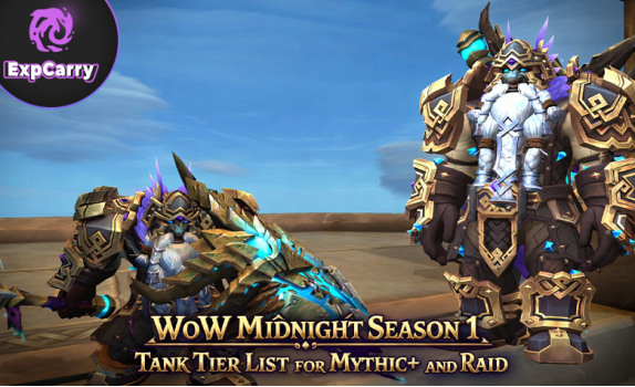 WoW Midnight Season 1 Tank Tier List for Mythic+ and Raid