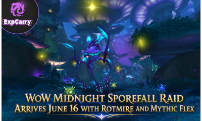 WoW Midnight Sporefall Raid Arrives June 16 With Rotmire and Mythic Flex
