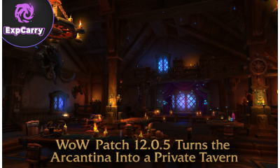 WoW Patch 12.0.5 macht die Arcantina zur privaten Taverne