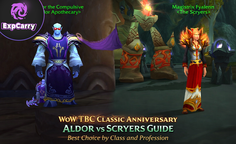 WoW TBC Classic Anniversary Aldor vs Scryers Guide: Best Choice by Class and Profession