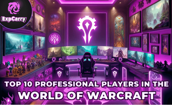 Top 10 professional players in the "World of Warcraft"