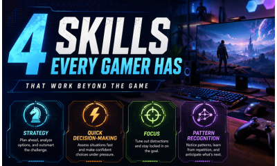 4 skills every gamer has that translate to online casinos