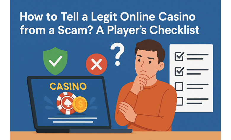 How to Tell a Legit Online Casino from a Scam? A Player’s Checklist
