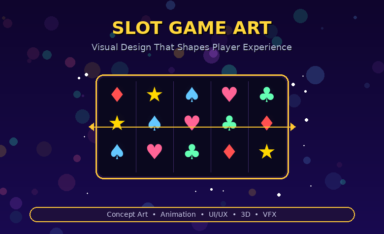 How Slot Game Art Shapes Player Experience and Why Studios Outsource It