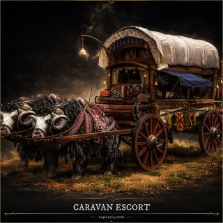 Karawanen-Eskorte