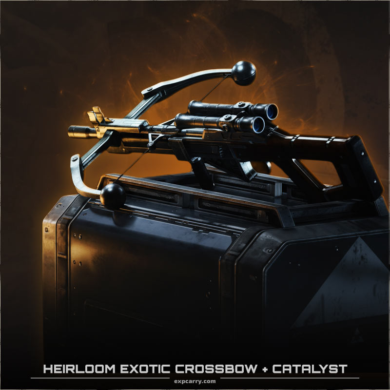 Exotische Erbstück-Armbrust + Katalysator