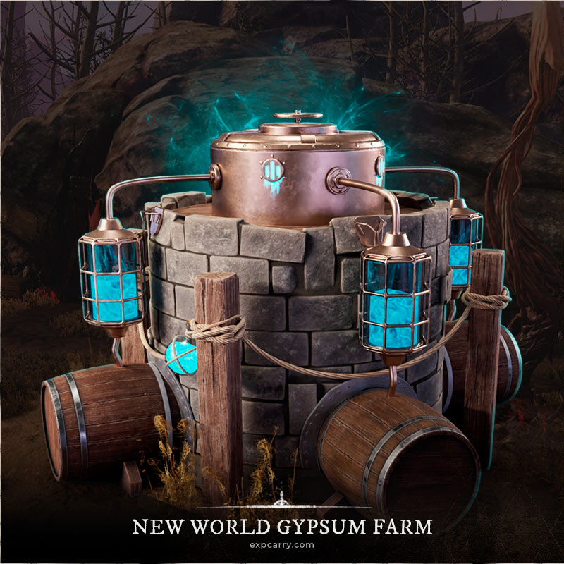 New World Гипс фарм
