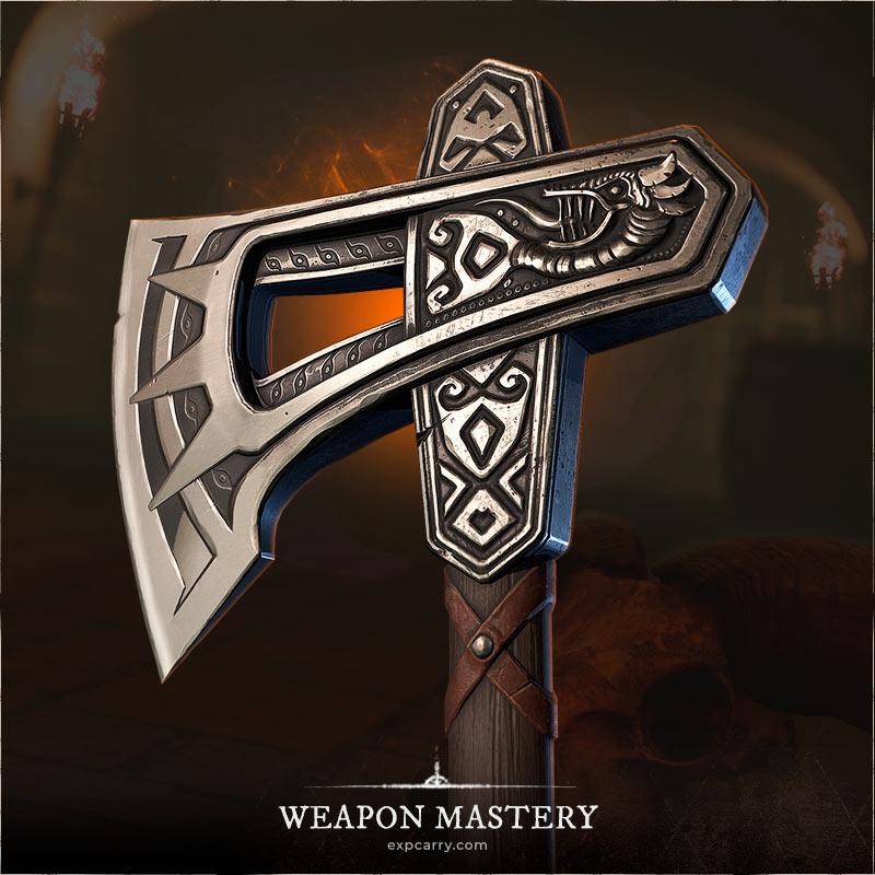 Weapon mastery leveling